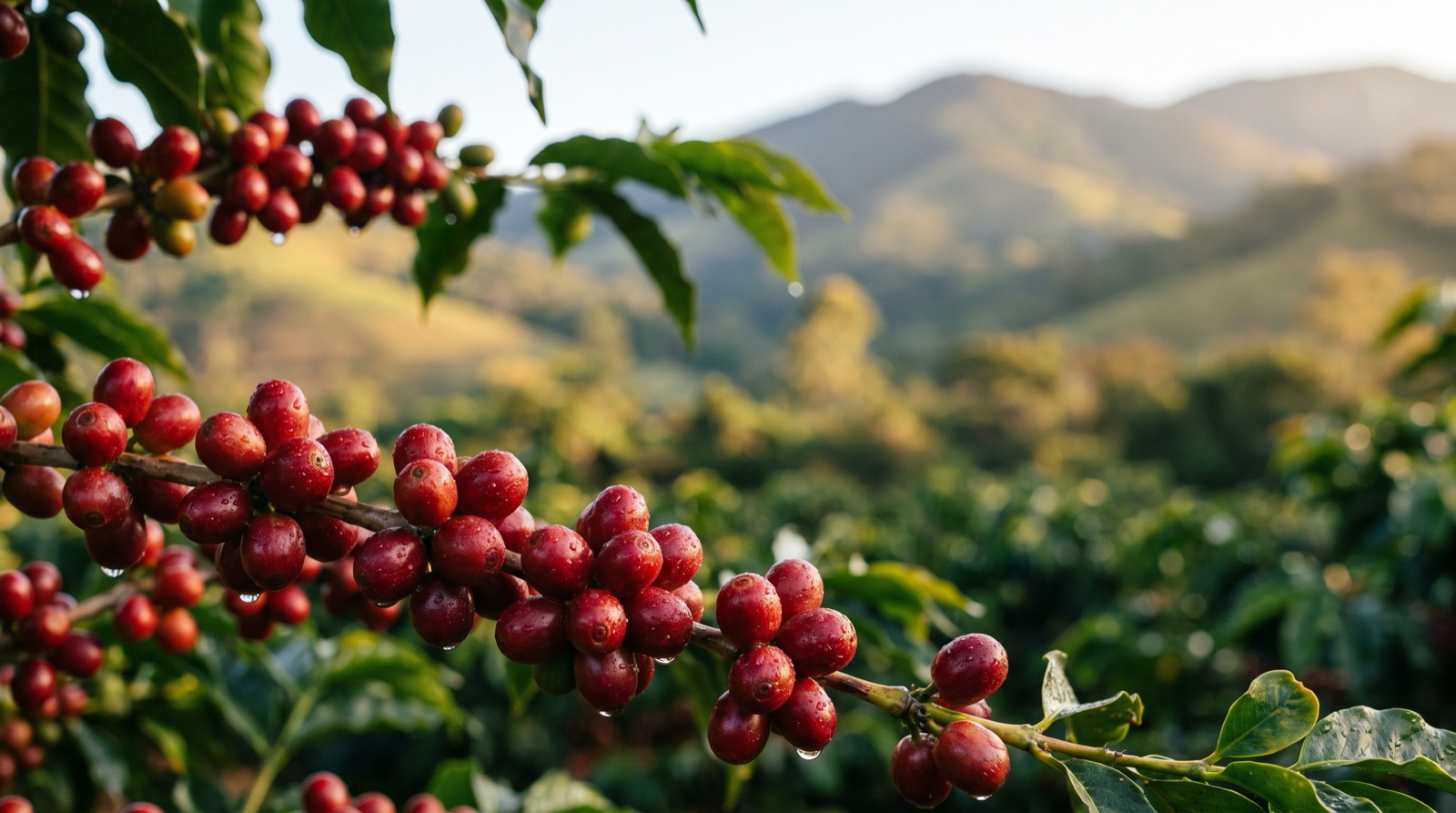 Xícara de café da serra no deck com vista para a Pedra Azul